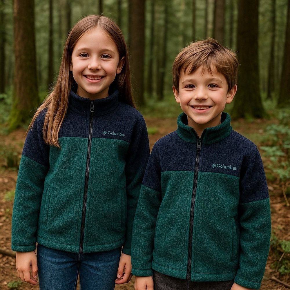Columbia‎ Fleece Light Jacket Children Small Unisex Activeware Gorpcore